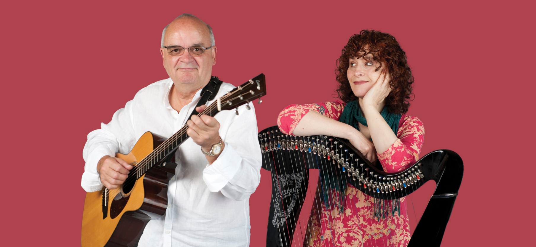 Chris Newman and Máire Ní Chathasaigh